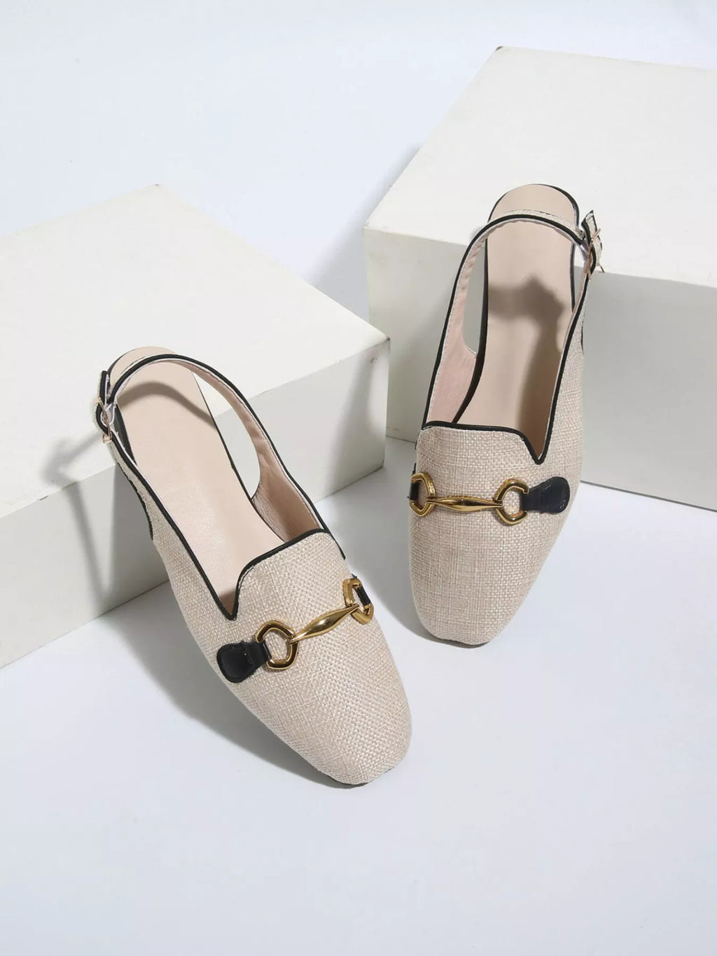 Round Toe Slingback Sandals