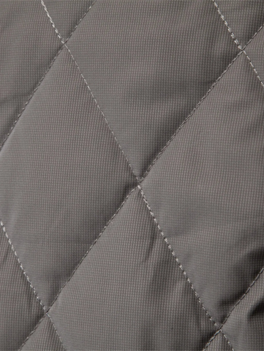 Quilted Snap Down Long Sleeve Jacket