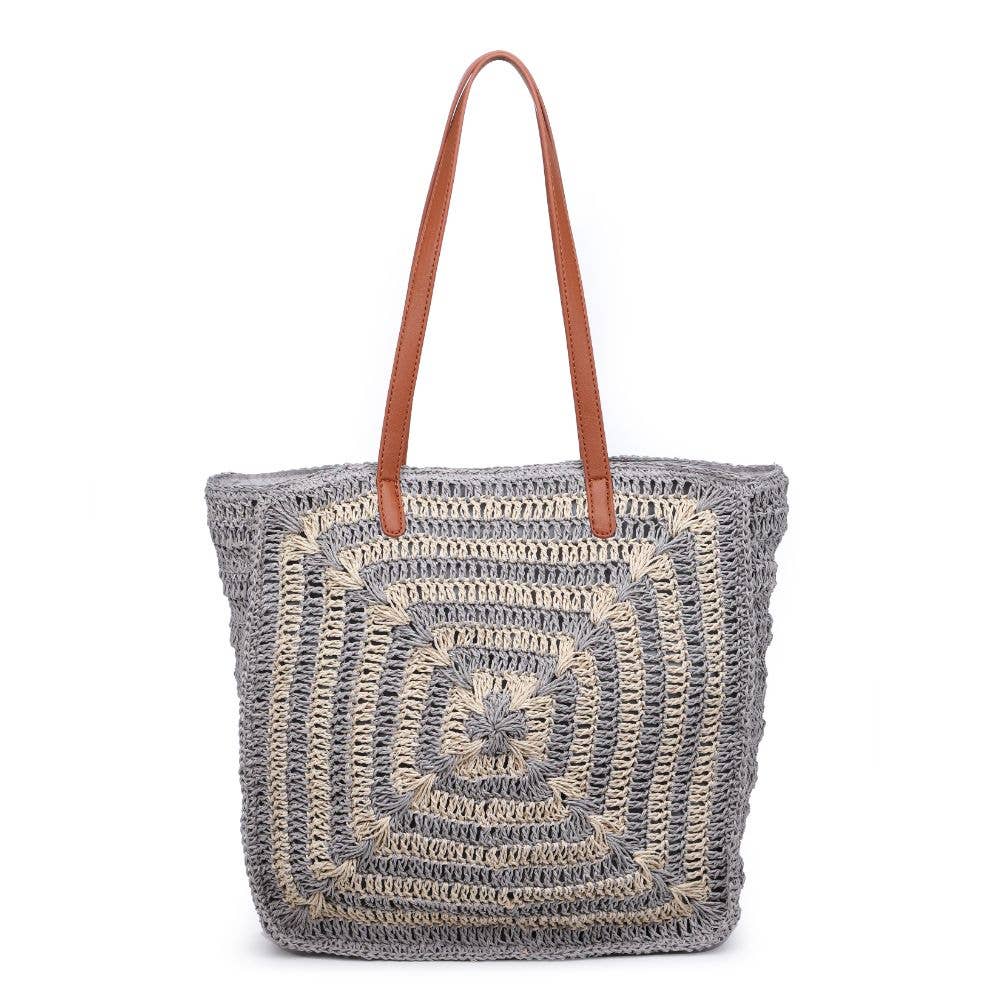 Palmyra Tote: Grey Multi