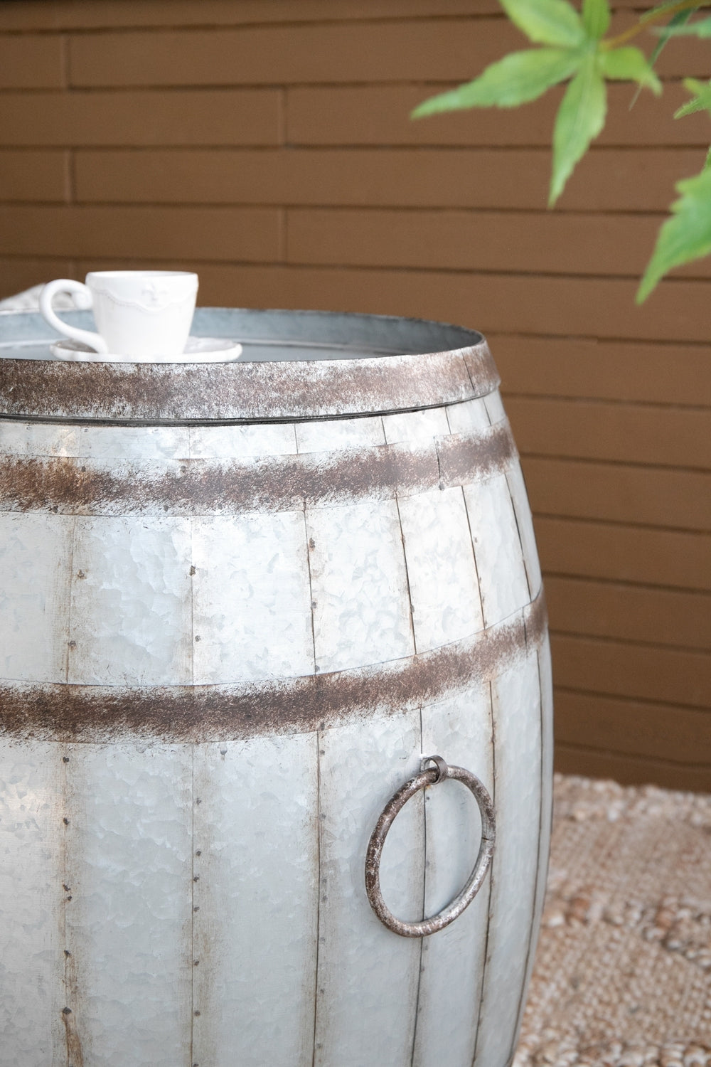 22.5x22.5x26' Drum Side Table