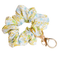 Daisies Scrunchie Key Chain