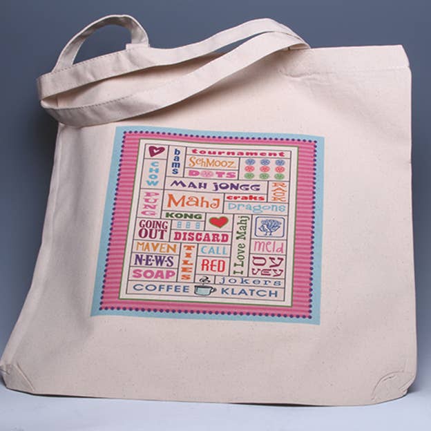 Mah Jongg Tote Bag