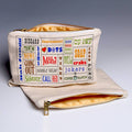 Mah Jongg Words Pouch - Large