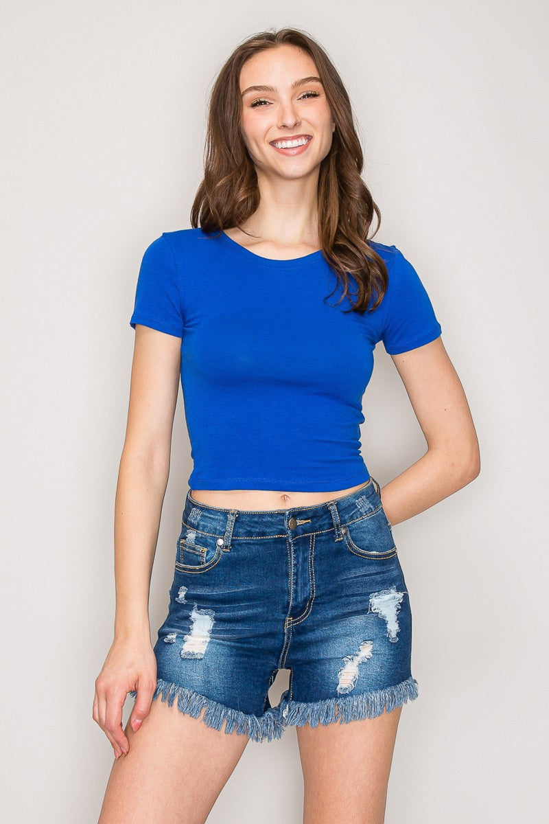 Surf The Web Tee Blue