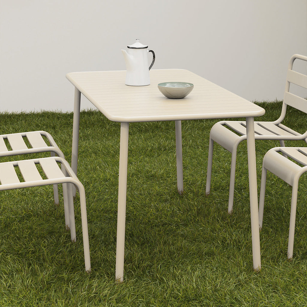 Sella long table outdoor dining table villa courtyard balcony table outdoor leisure table simple garden waterproof table