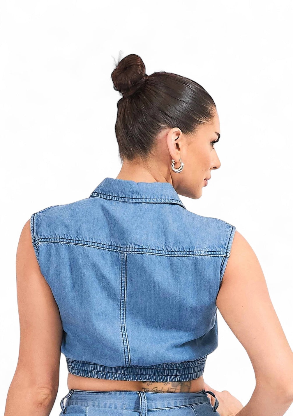 Sleeveless Tencel™ Shirt/Vest