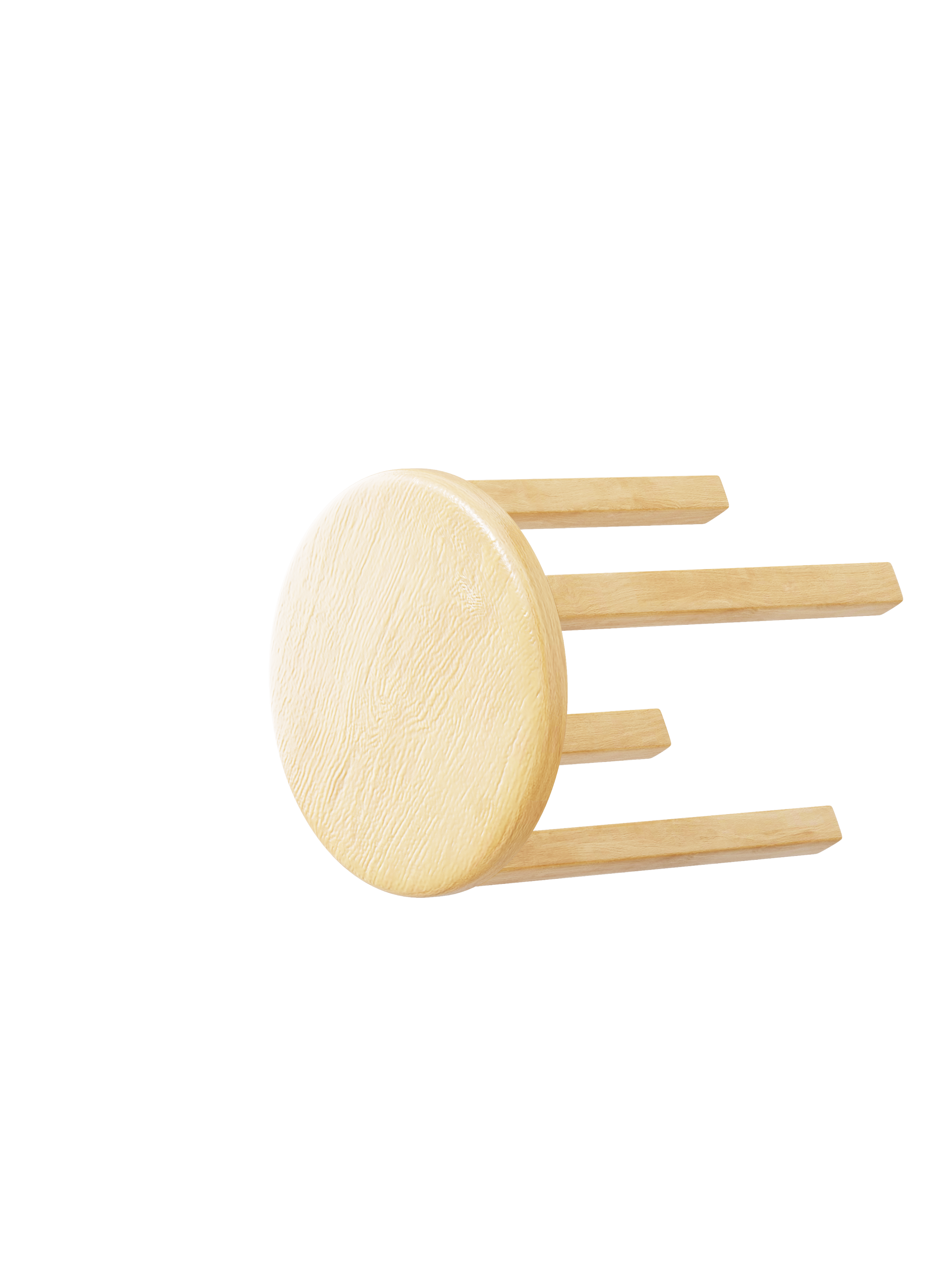 100% solid wood stackable stools set of 4, wooden stools, 18-inch stools, stacking stools, nesting tables, sturdy and durable, no installation required, top stackable round side table