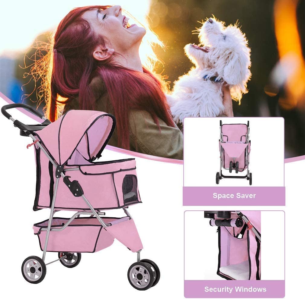 3 Wheels Pet Stroller