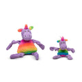 Rainbow Unicorn Knottie® Plush Dog Toy