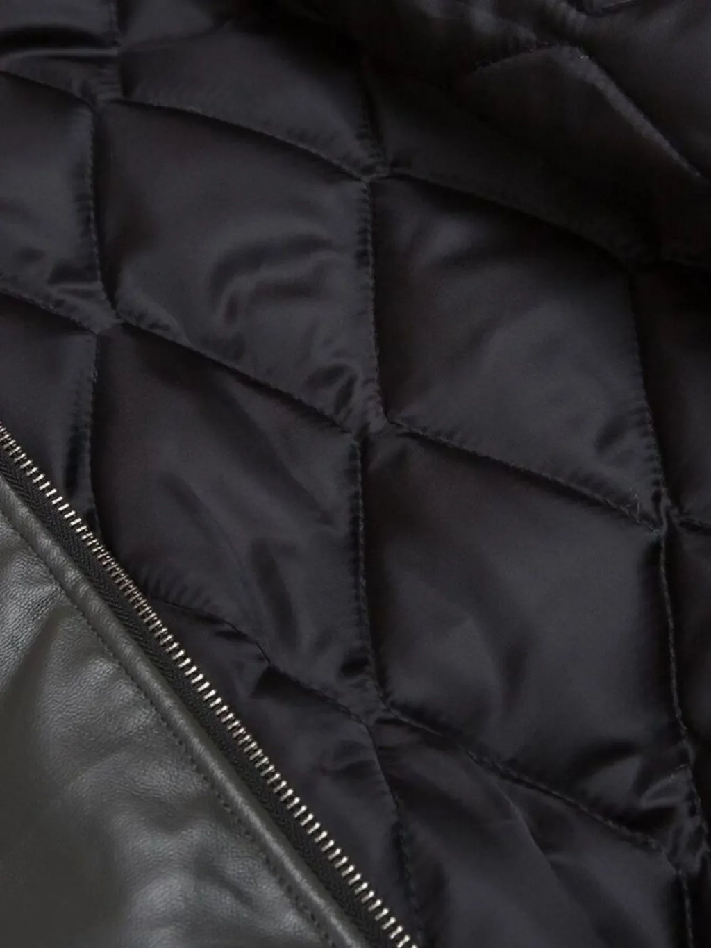 Faux Fur Hooded Contrast Bomber Jacket