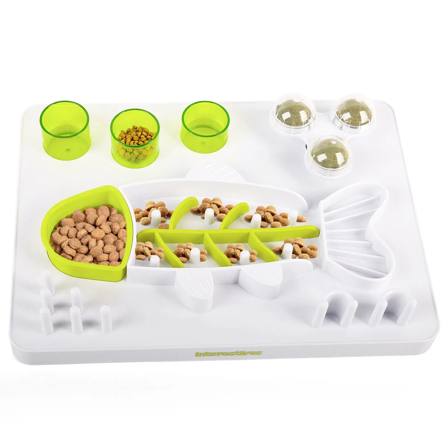 Interactive Cat Toy - Enjoy the fish puzzle toy