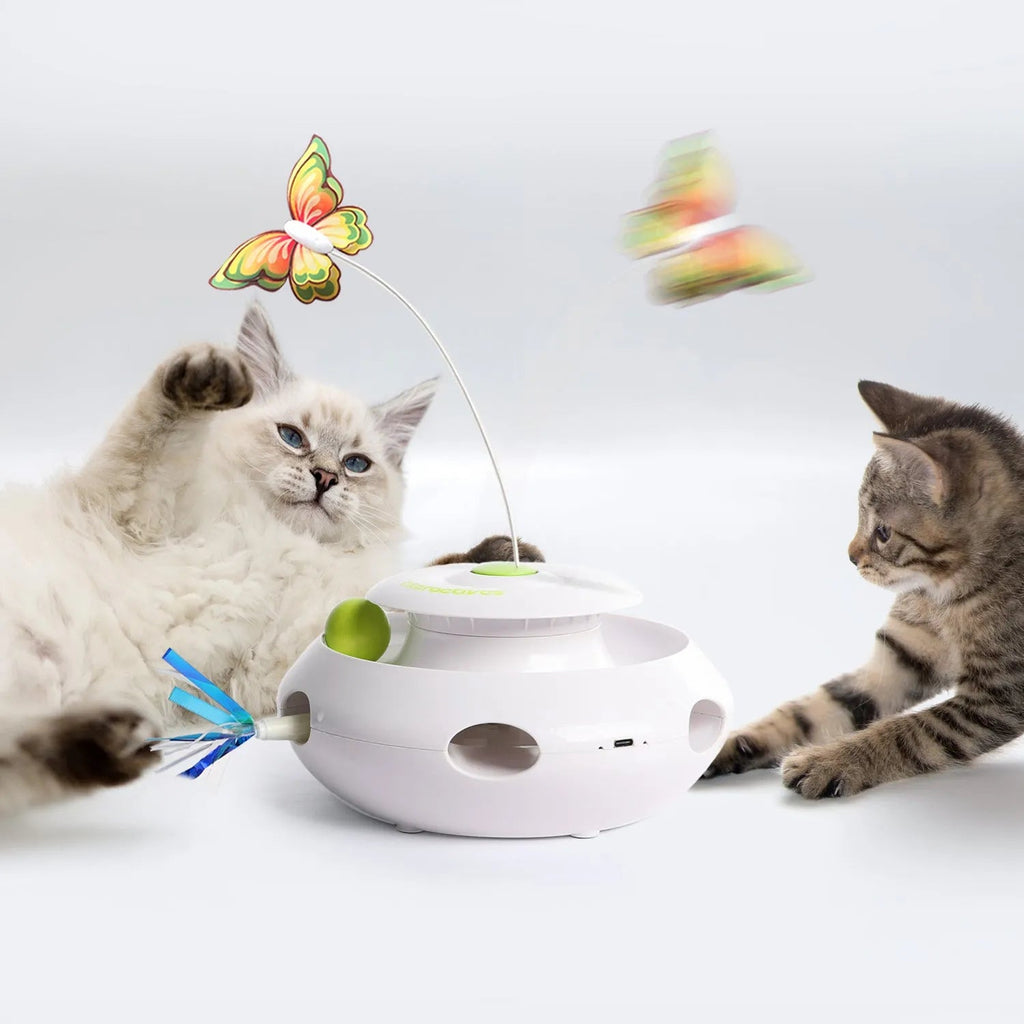 Motion Activated Cat Toy 3 in 1