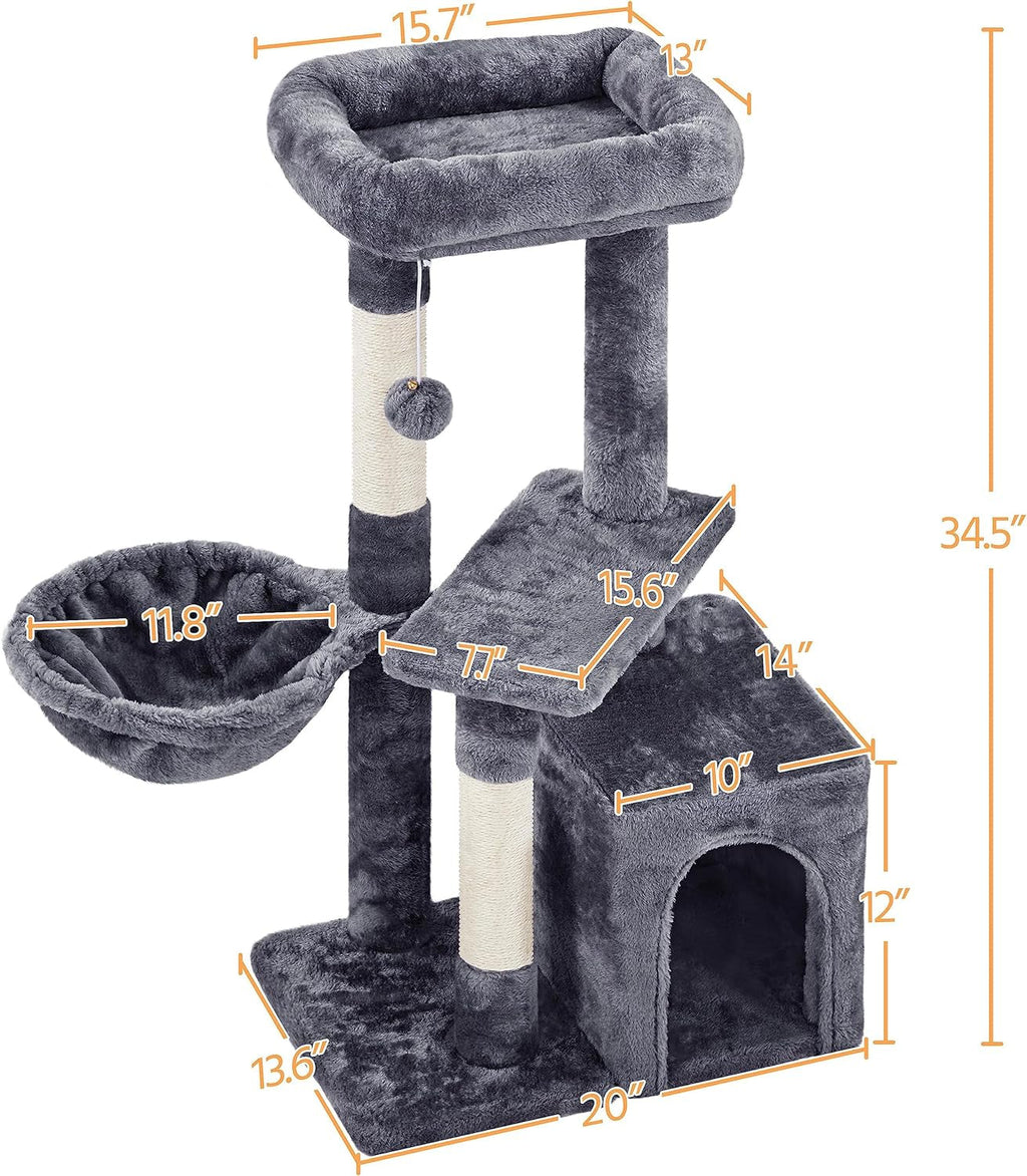 34In Cat Condo with Extra Scratch Boards