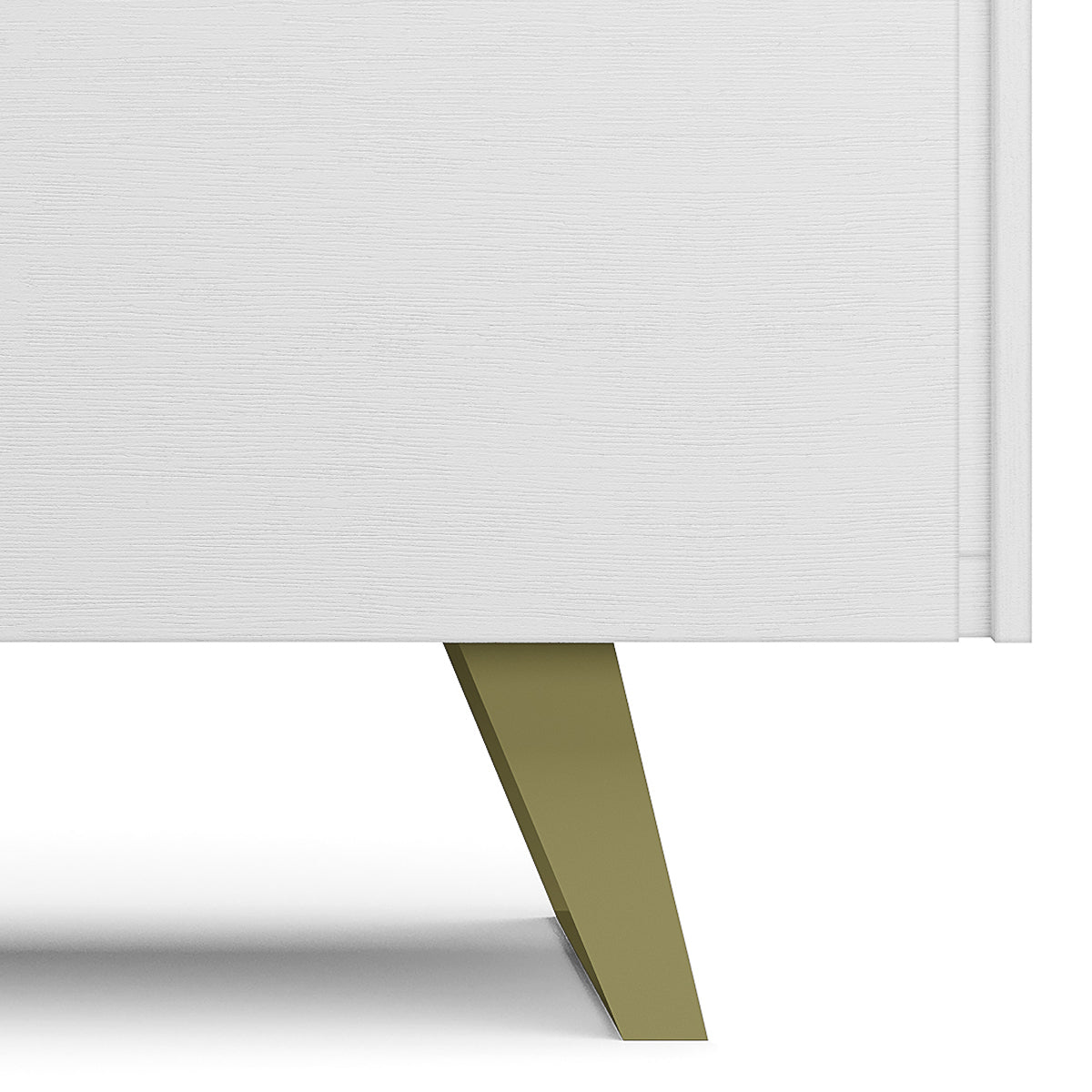 Lowry - TV Media Stand - White