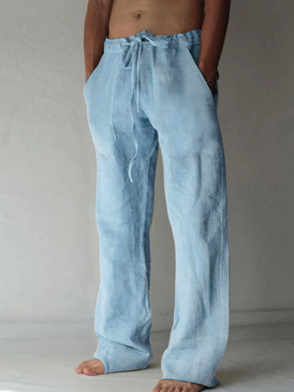 Drawstring Loose Fit Pants