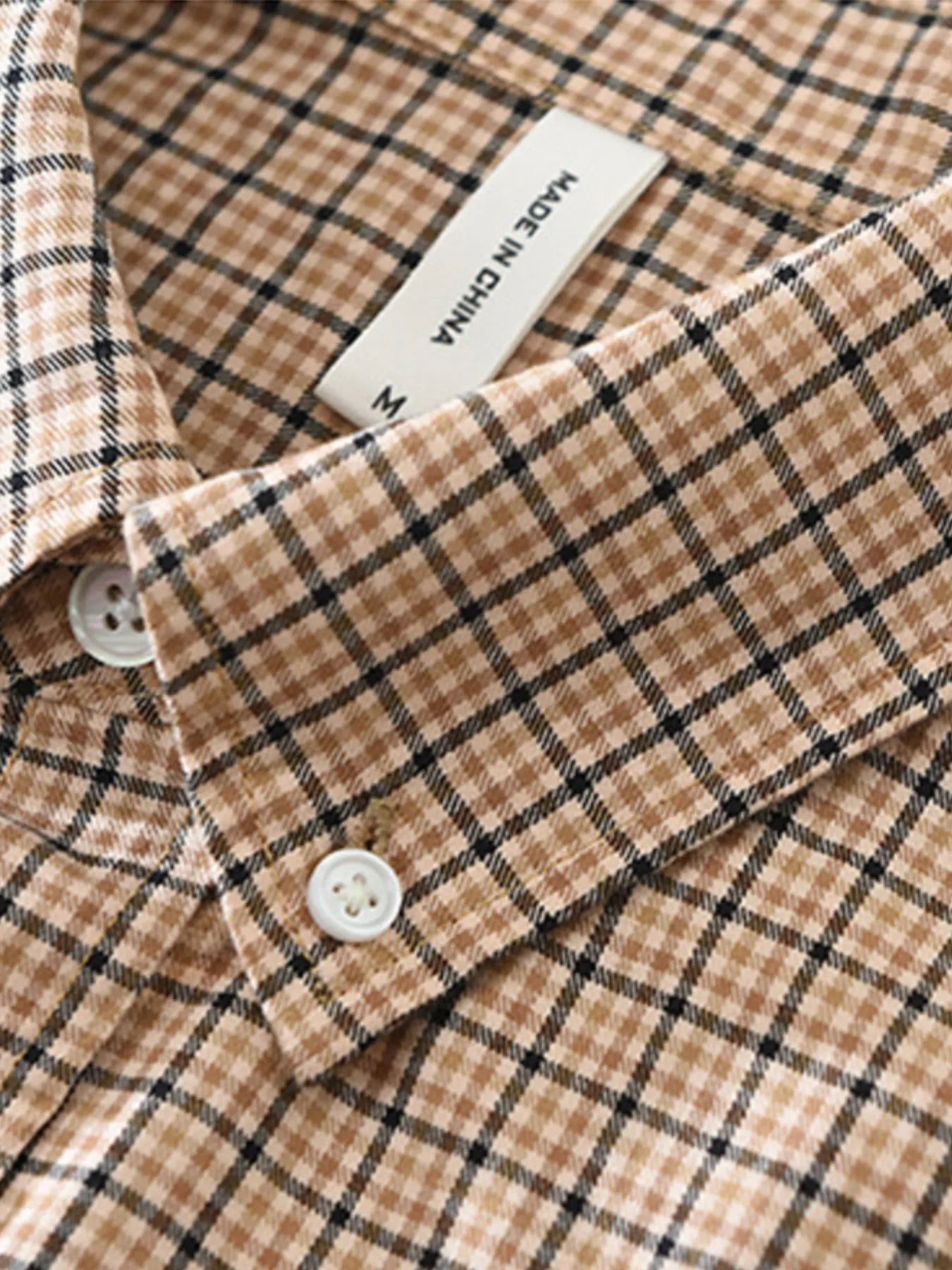 Plaid Button Up Short Sleeve Shirt