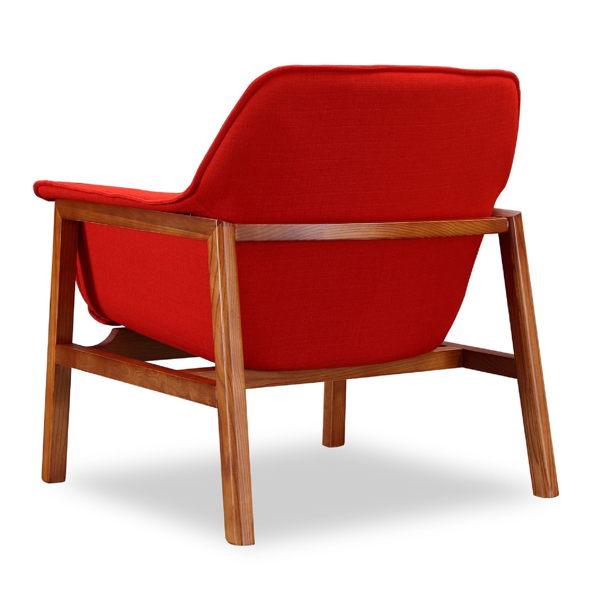 Accent Armchair in Burnt Orange