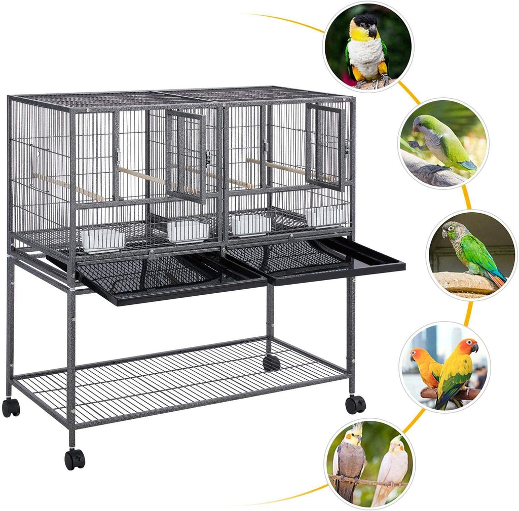 41.5" Stackable Divided Breeder for Bird