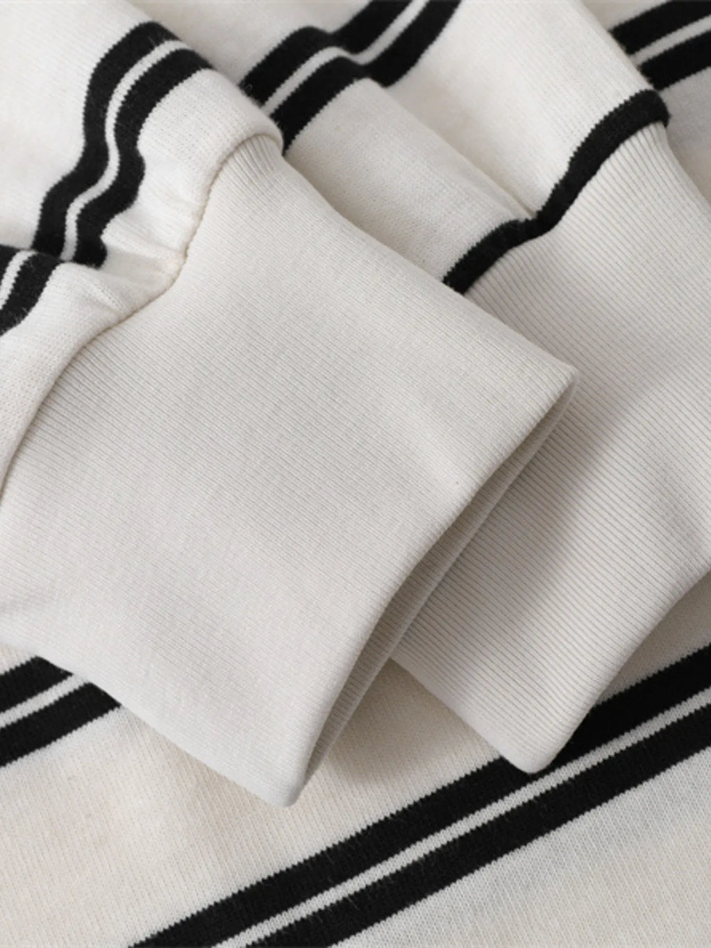 Striped Round Neck Long Sleeve T-Shirt