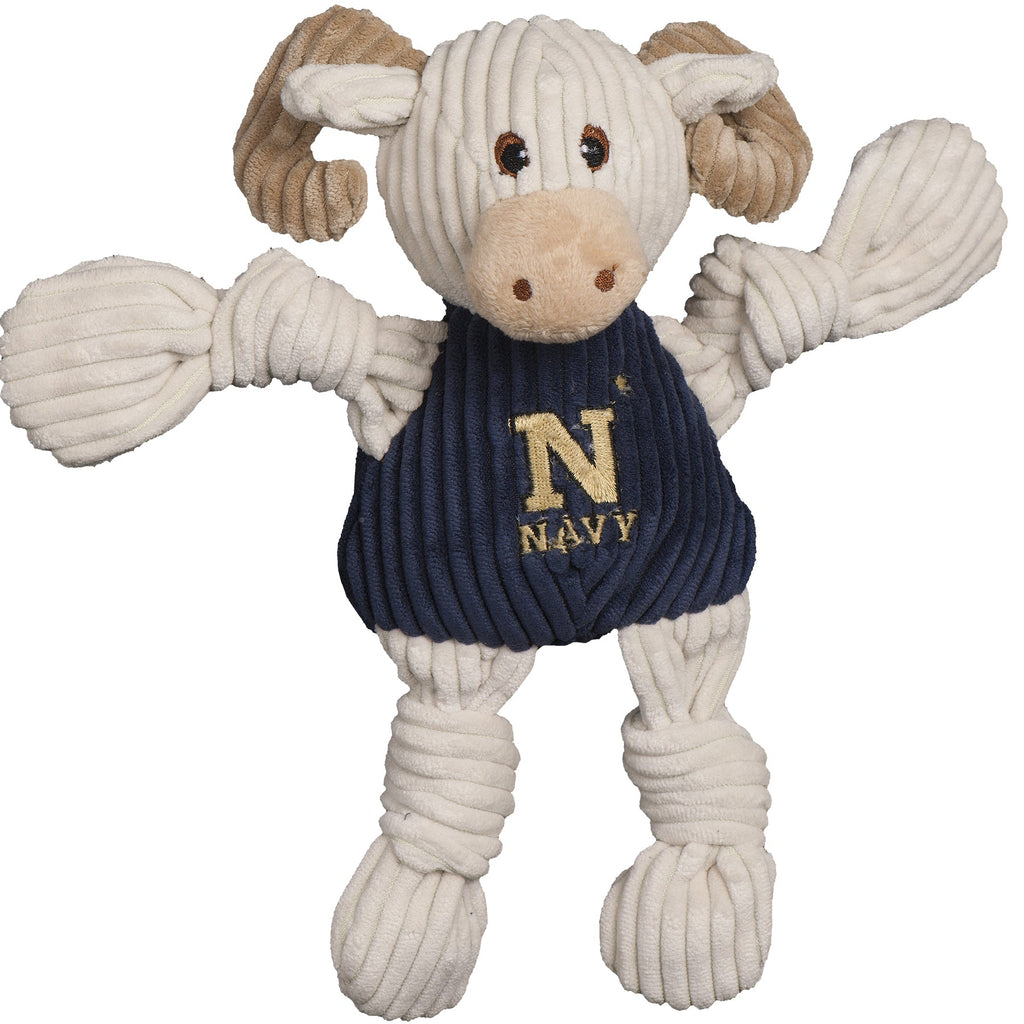 NCAA U.S. Naval Academy, Bill the Goat Knottie® Plush Dog Toy