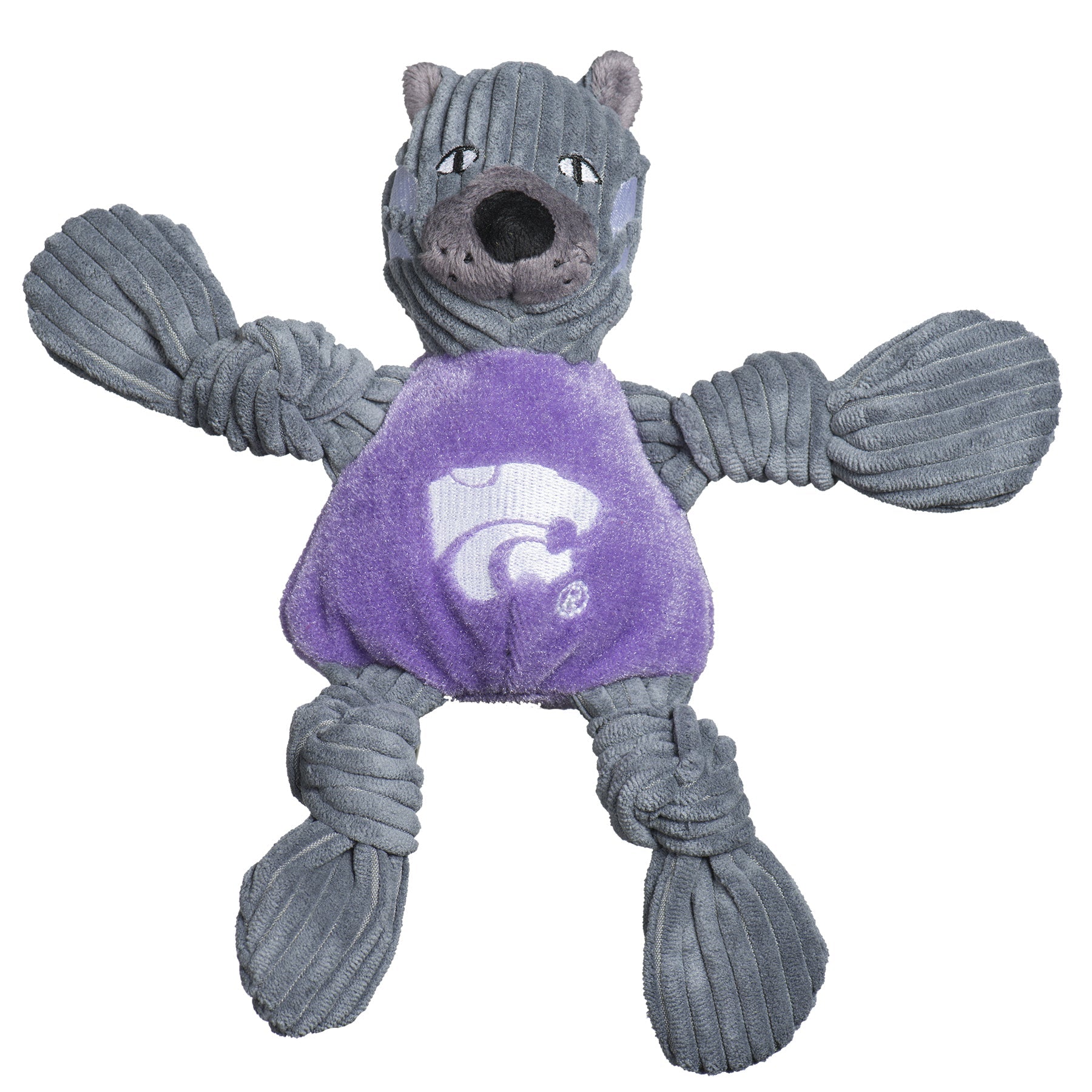 NCAA Kansas State University, Willie the Wildcat Knottie® Plush Dog Toy