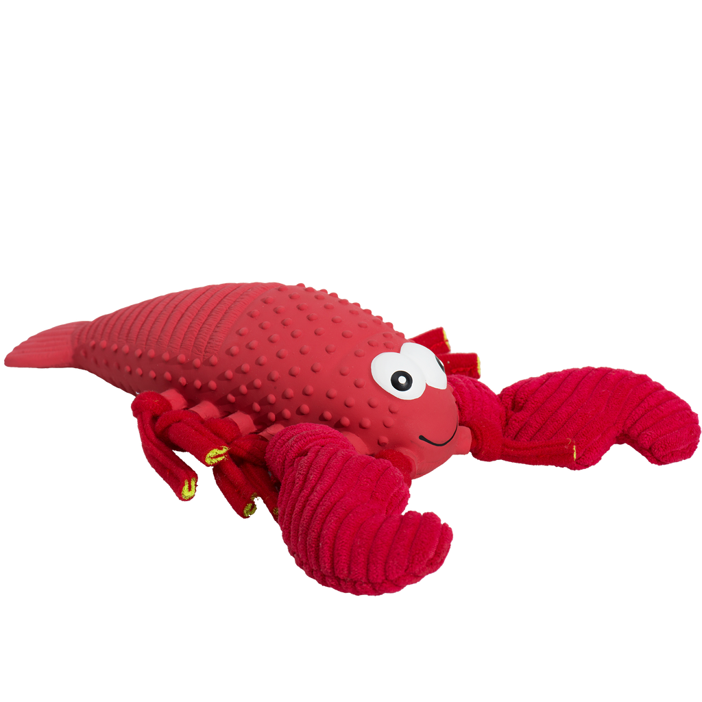 Huggle-Fusion® McCracken Lobsta Plush & Latex Dog Toy