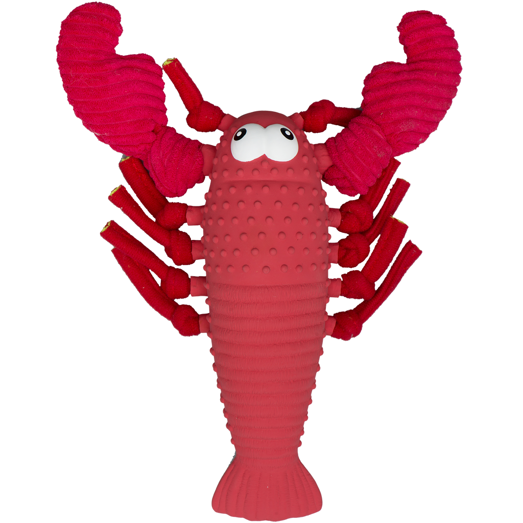 Huggle-Fusion® McCracken Lobsta Plush & Latex Dog Toy