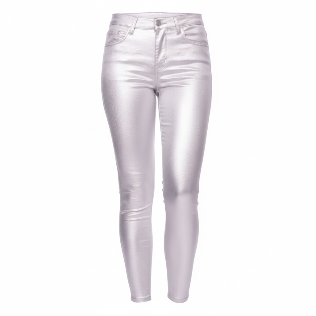 Skinny Leg Metallic Jeggings