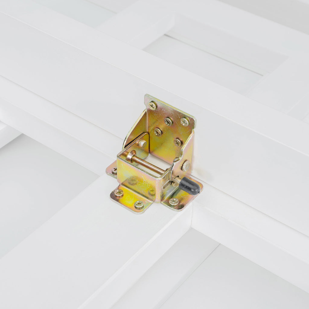 Queen Size Murphy Bed, White