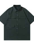 Button Up Short Sleeve Shirt