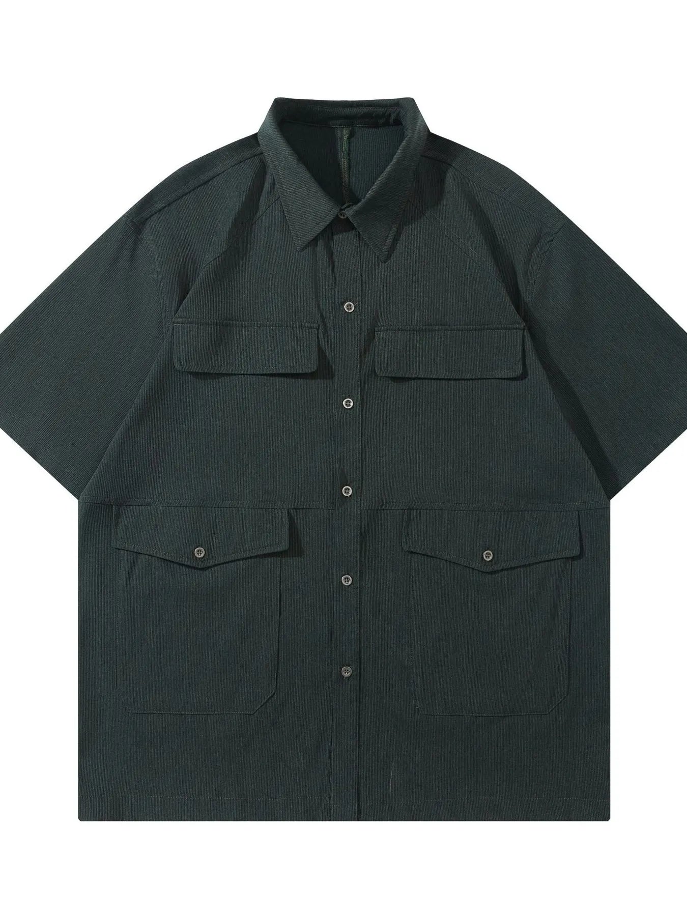 Button Up Short Sleeve Shirt