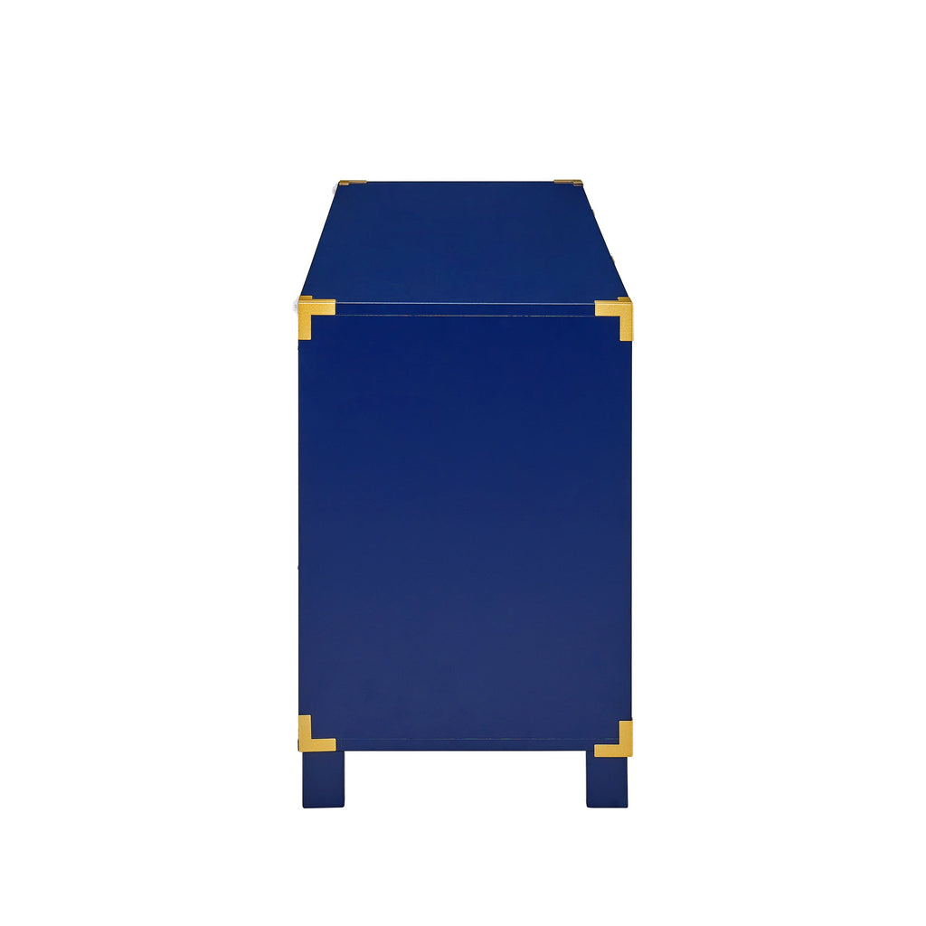 Campaign Entertainment Center Console - Navy