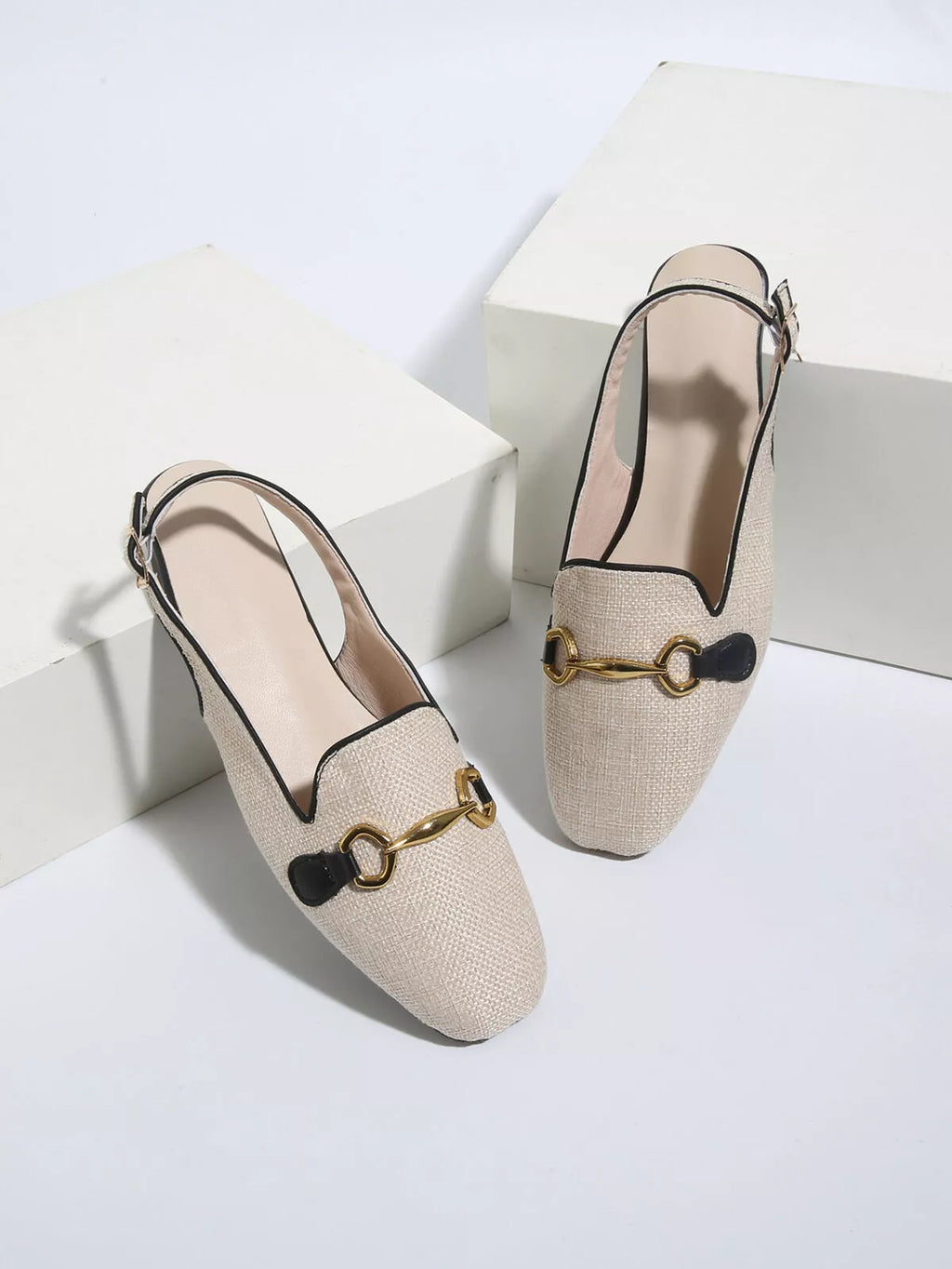 Round Toe Slingback Sandals