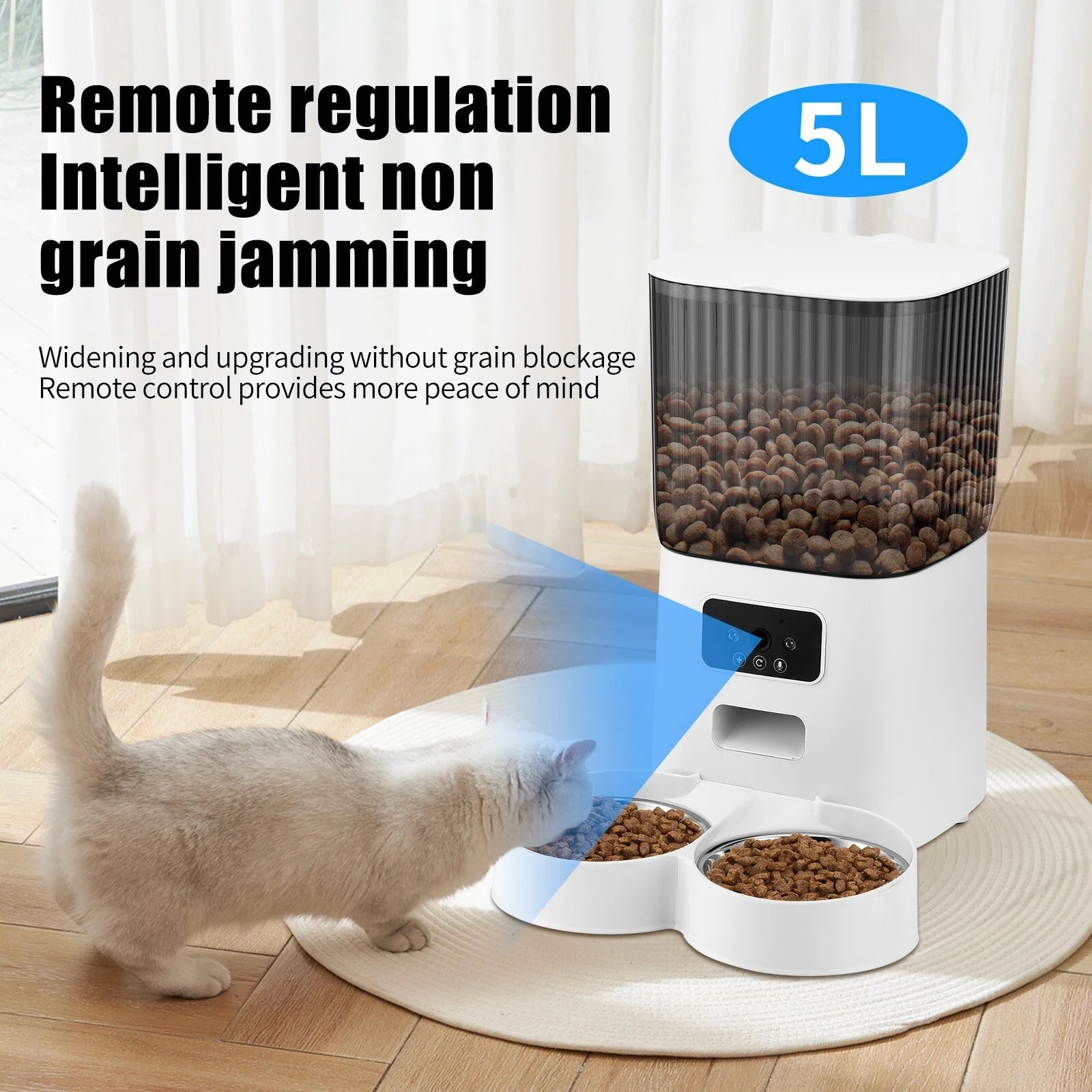 Automatic Pet Feeder with Camera
