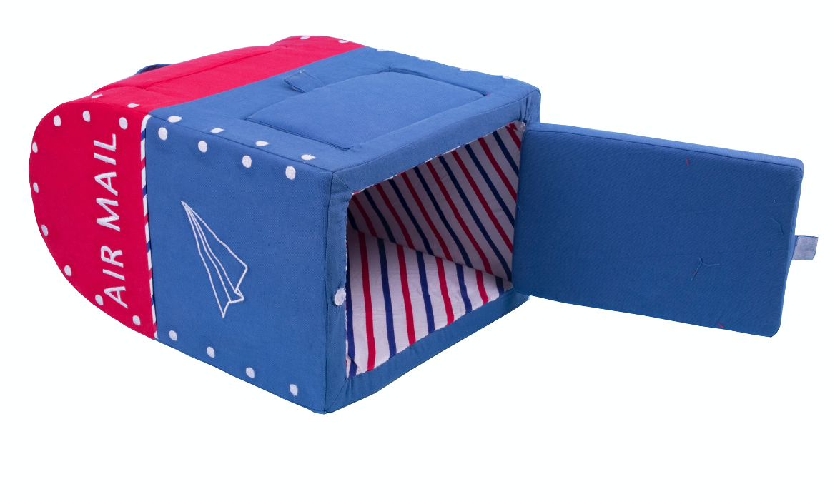 Plush "Air Mail" Post Box