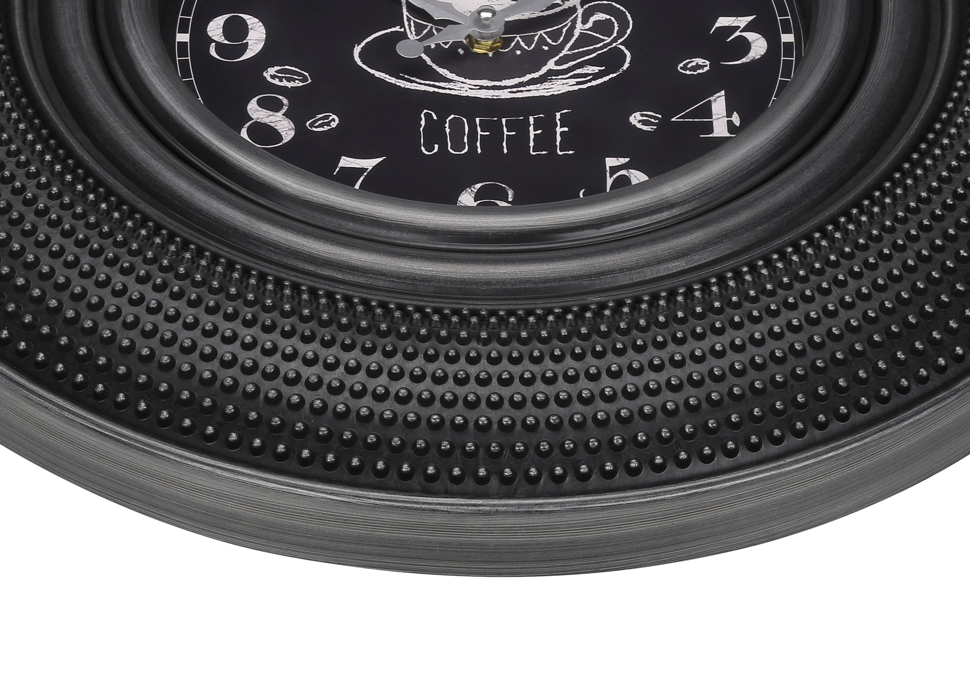 Clocks, 20' Round, Charcoal Grey, Transitional