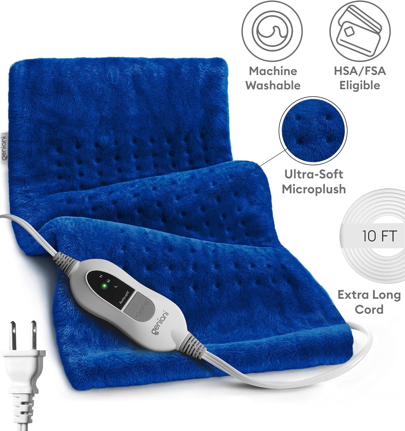 Heating Pad XL, Space Blue