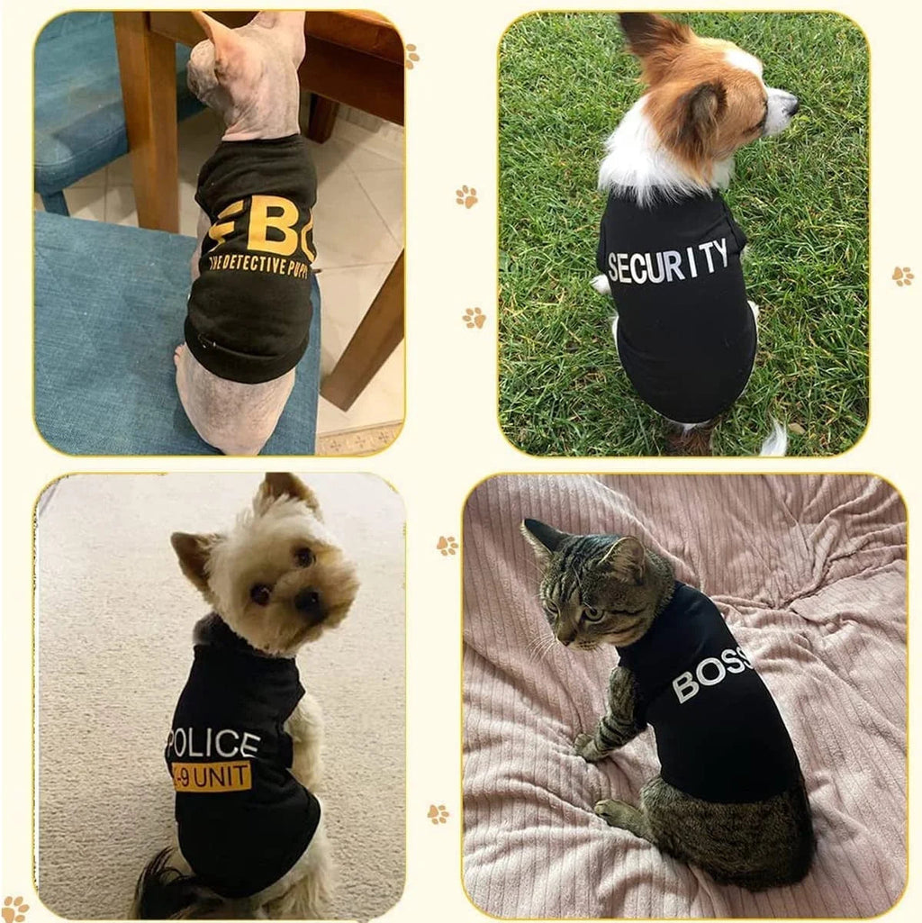 4 Packs Dog Shirts for Small Dog