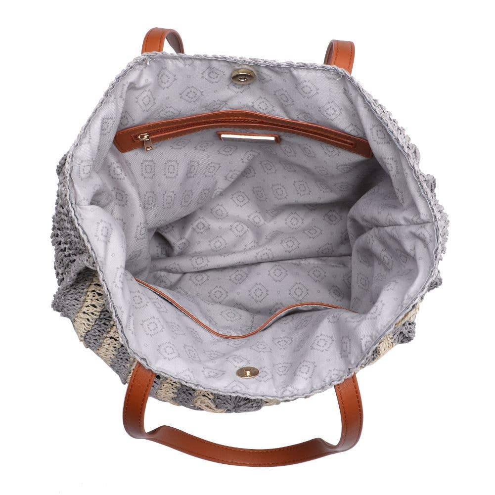 Palmyra Tote: Grey Multi