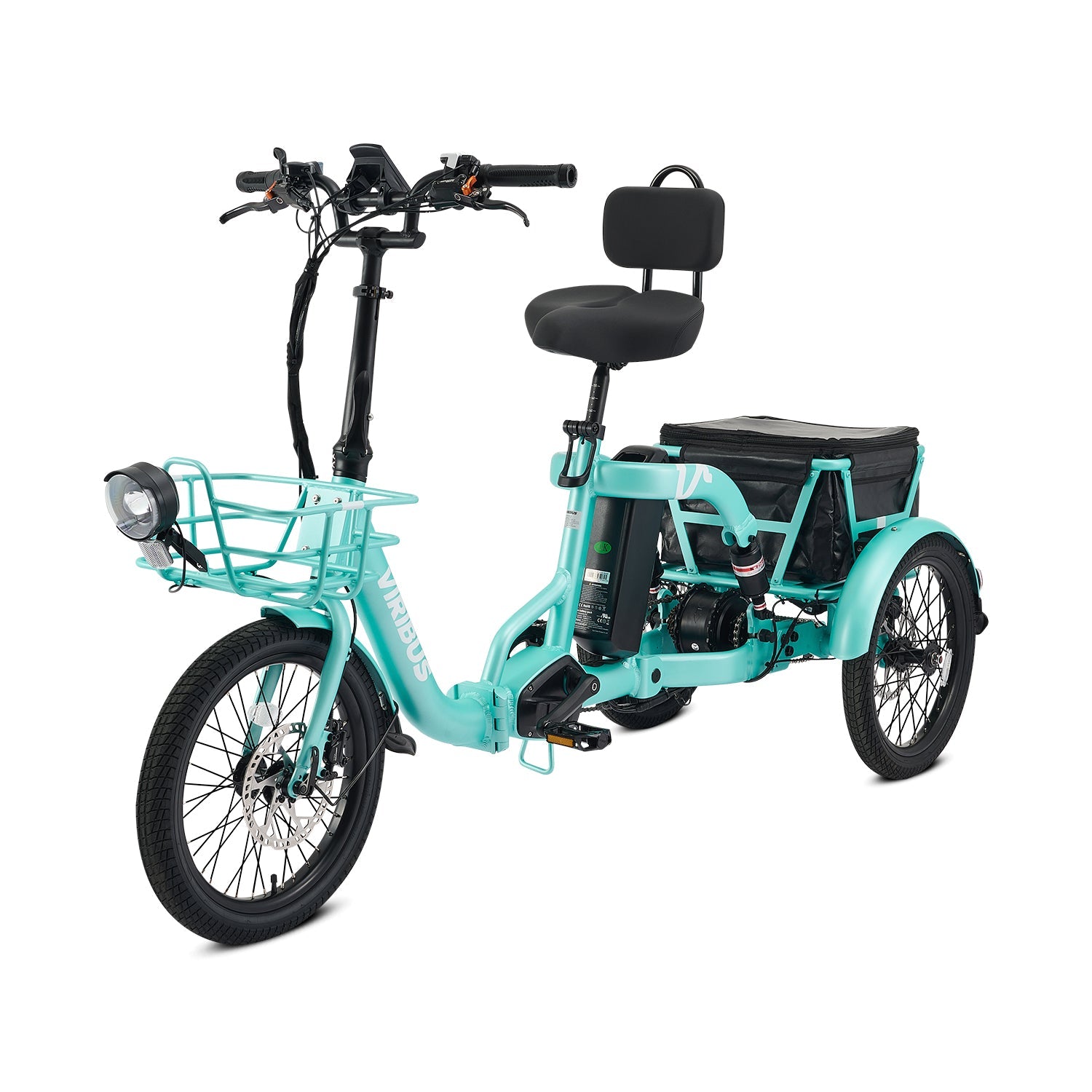 Viribus FC2 Folding Electric Tricycle