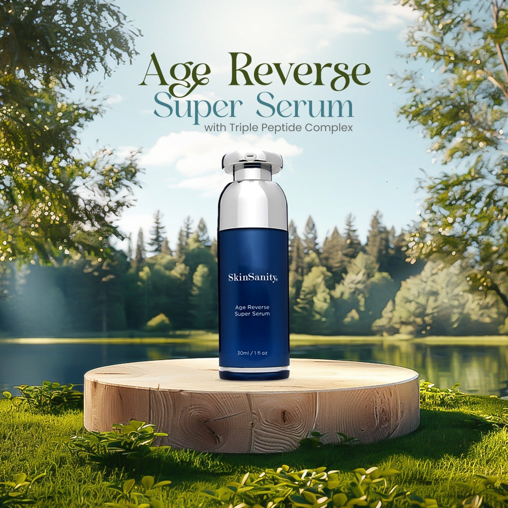 SkinSanity® Age Reverse Super Serum with Triple Peptides 1 fl oz