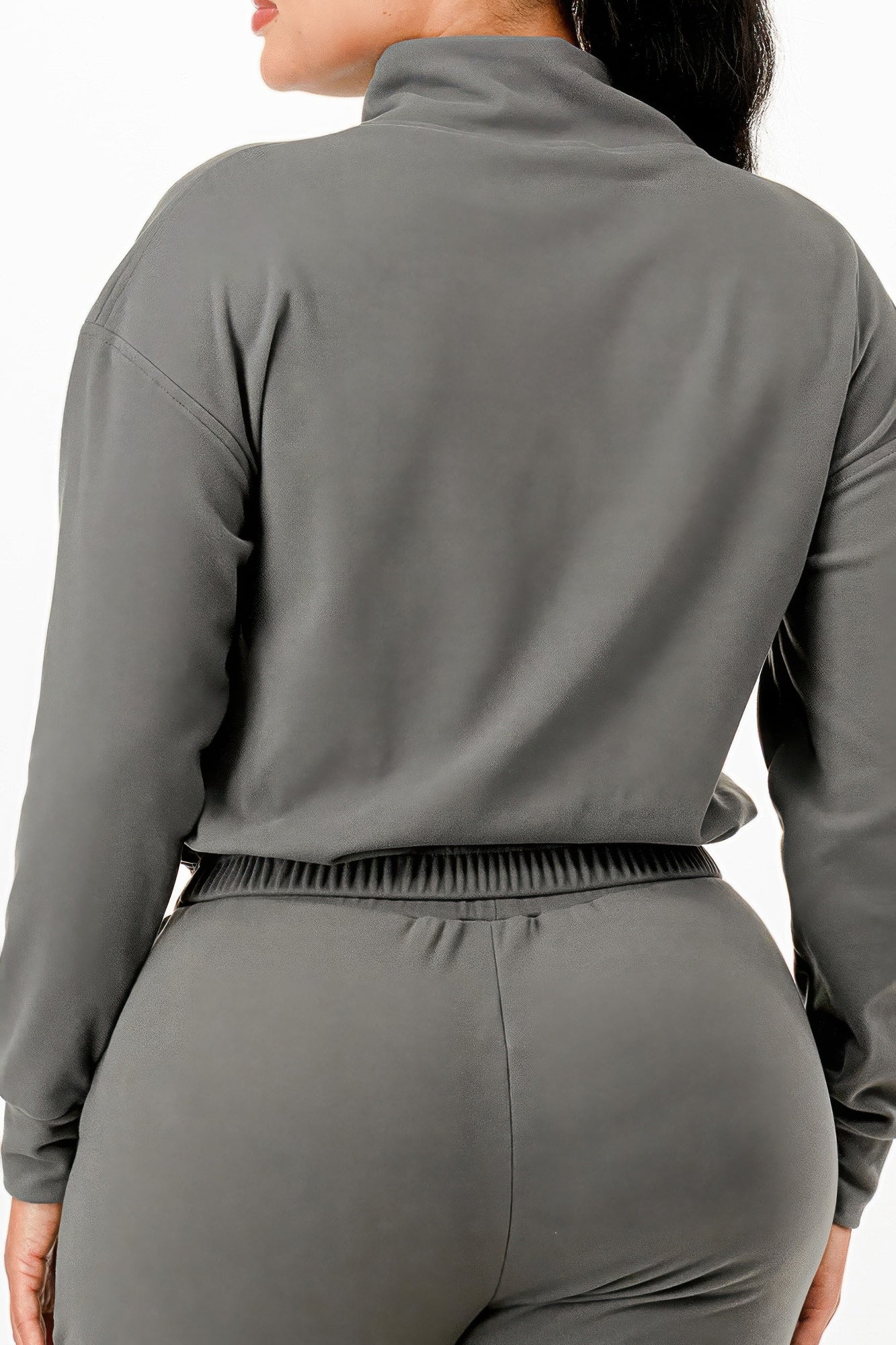 Soft Zip up Track Suit Set