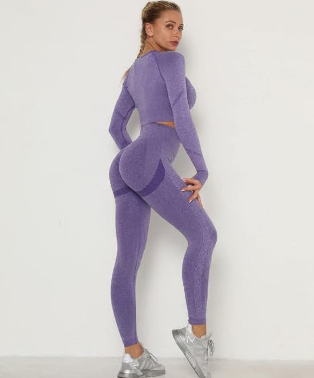 Seamless Top Leggings Set