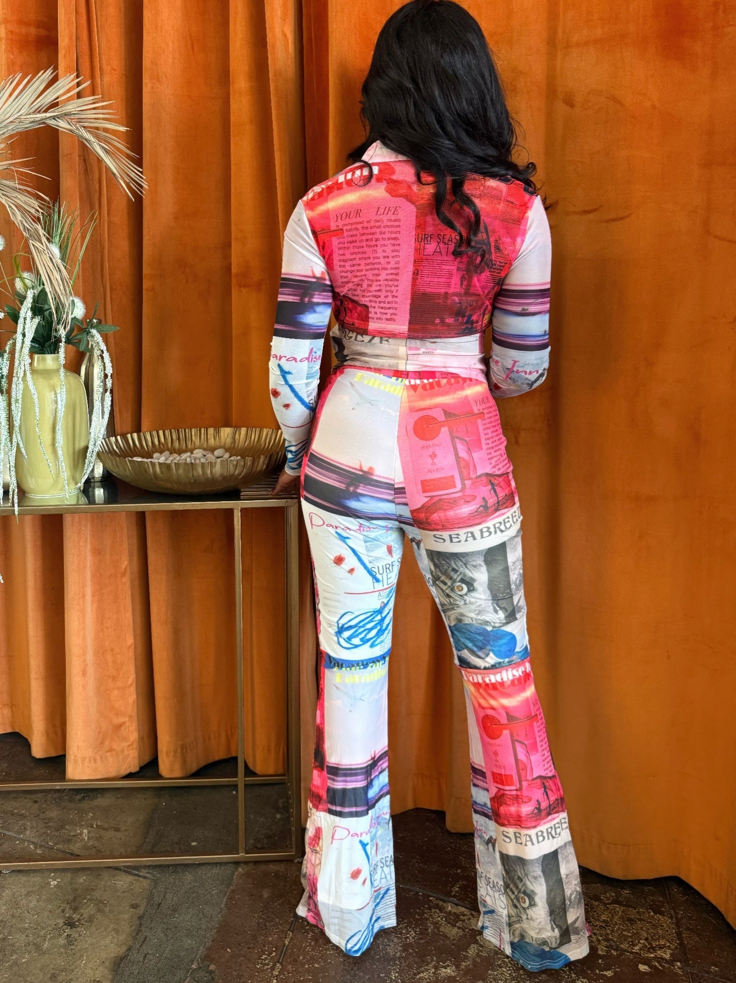 Paradise Inn Pants Set