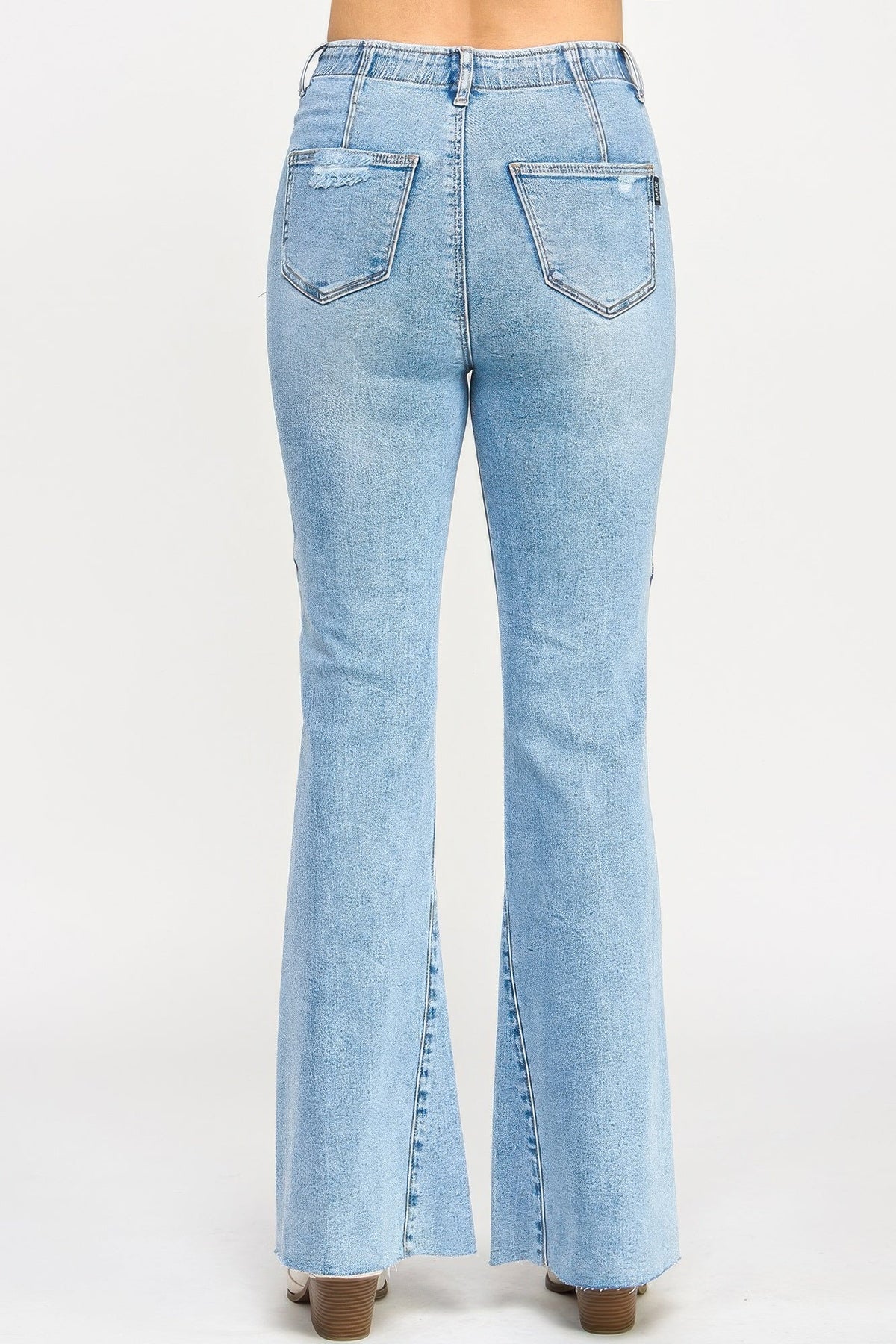 High Rise Flare With Seam Detail – JG Varieties