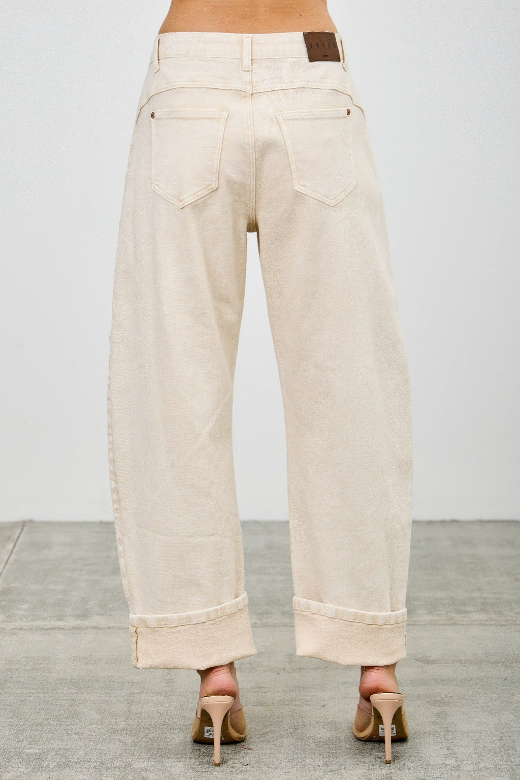 High Rise Colored Western Barrel