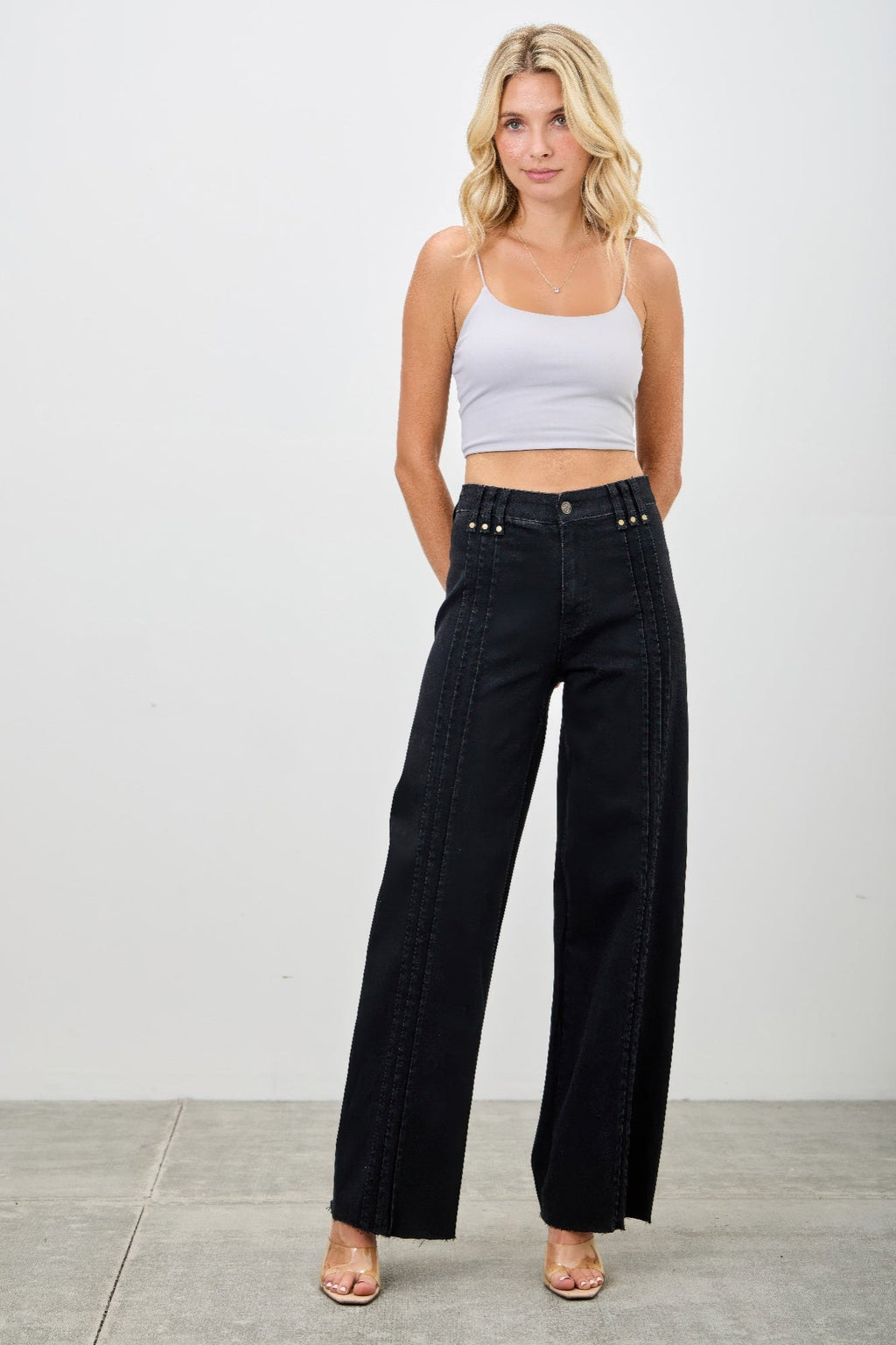 High Rise Straight With Front Lines