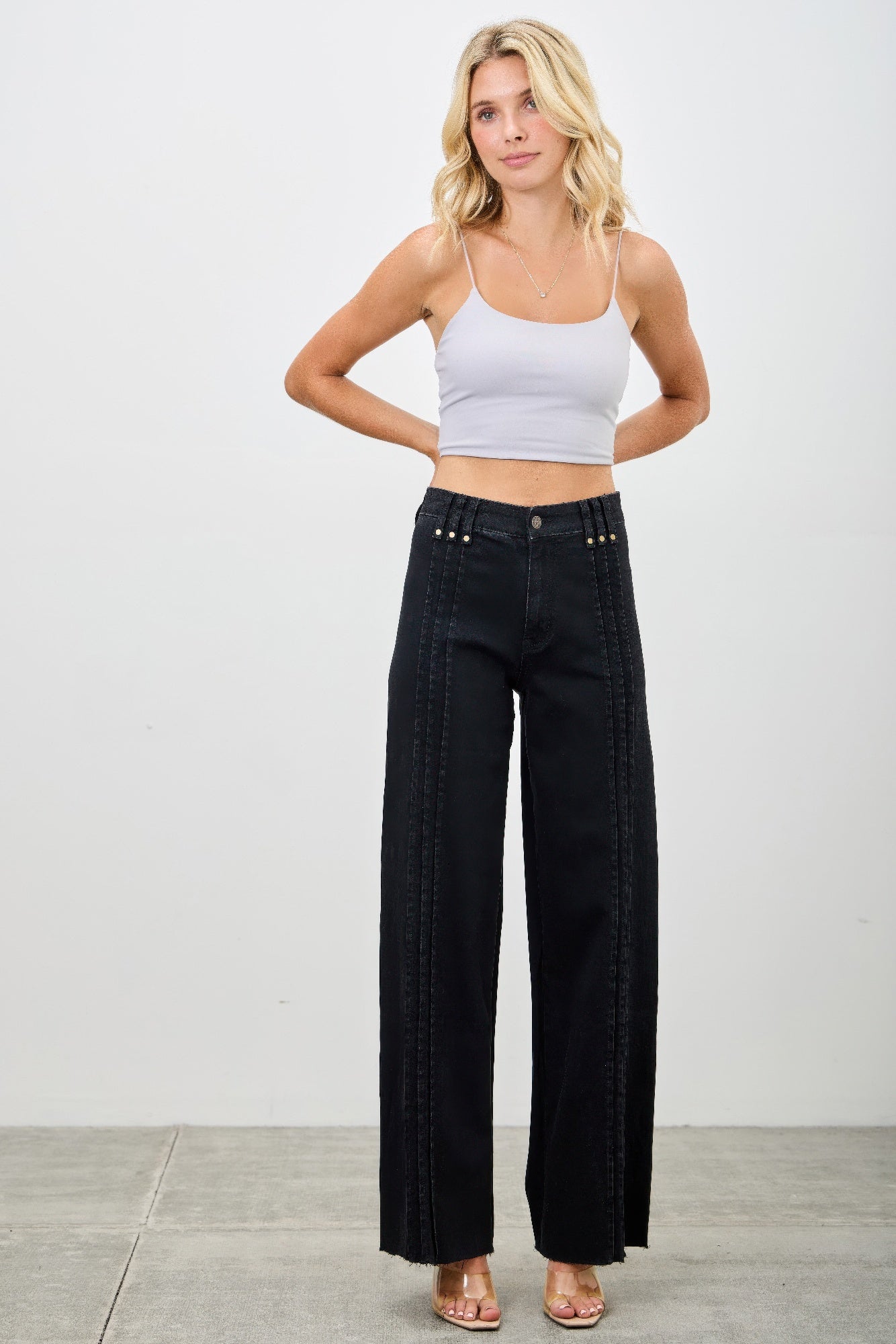 High Rise Straight With Front Lines