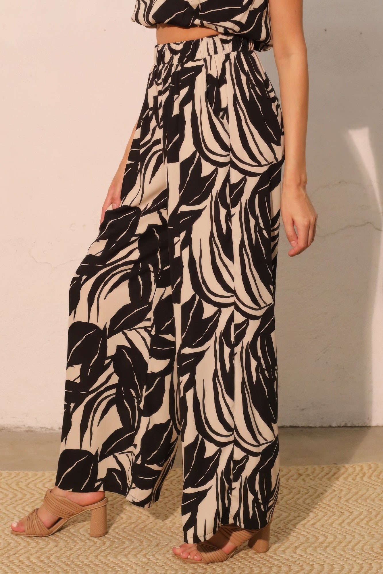 Lucca Leaf Pocket Pants