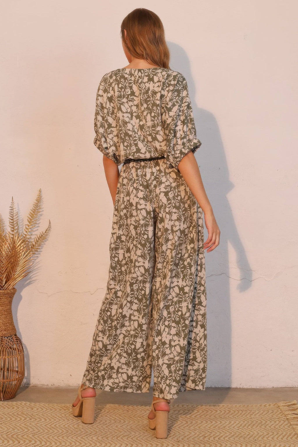 Olive Vine Pocket Pants